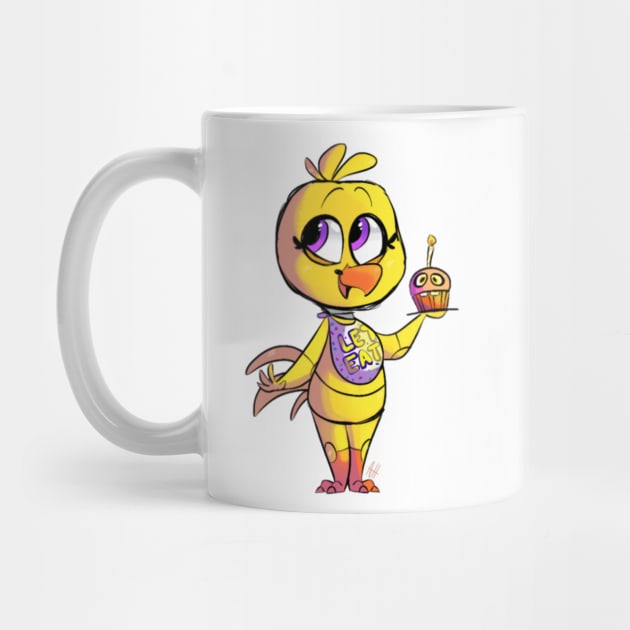 Fnaf 1 Chica by opthedragon